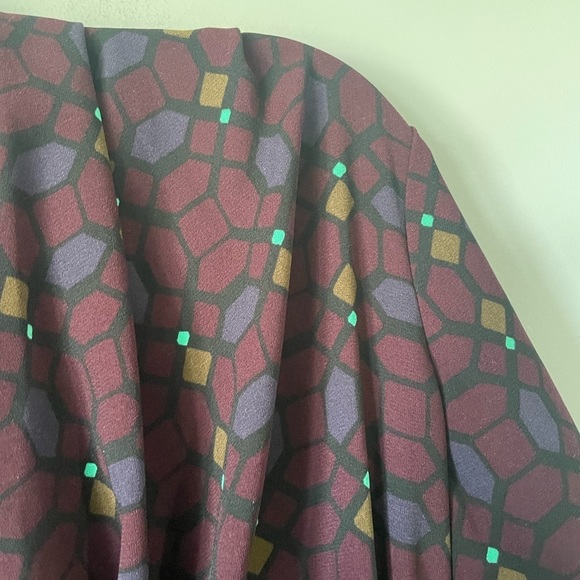 Wilfred franca wrap dress geometric shape pattern size 4 - Picture 12 of 15